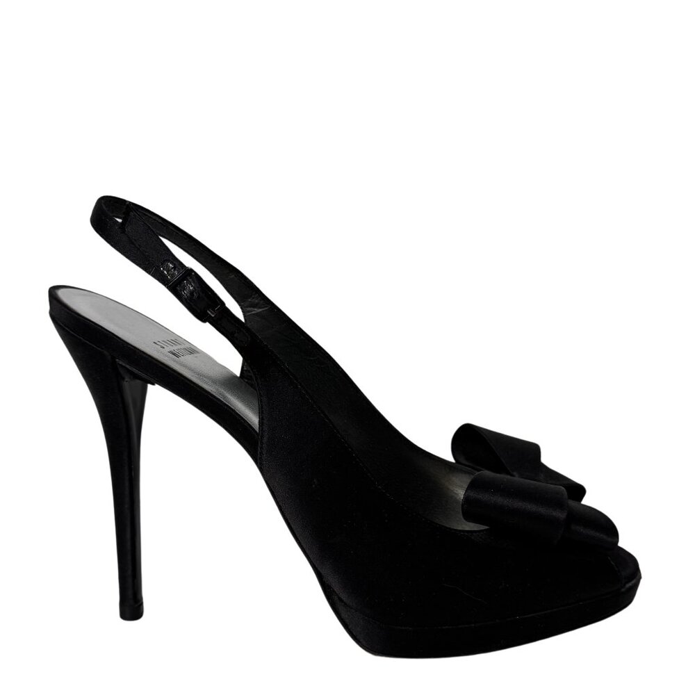 Stuart Weitzman Black Stiletto Heels 11